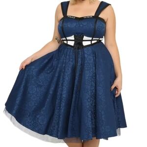 Hot Topic Dr. Who Tardis Corset Dress